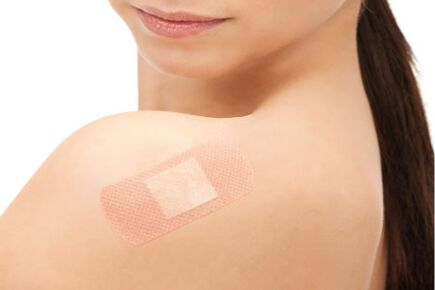 A nicotine patch can help you deal with addiction
